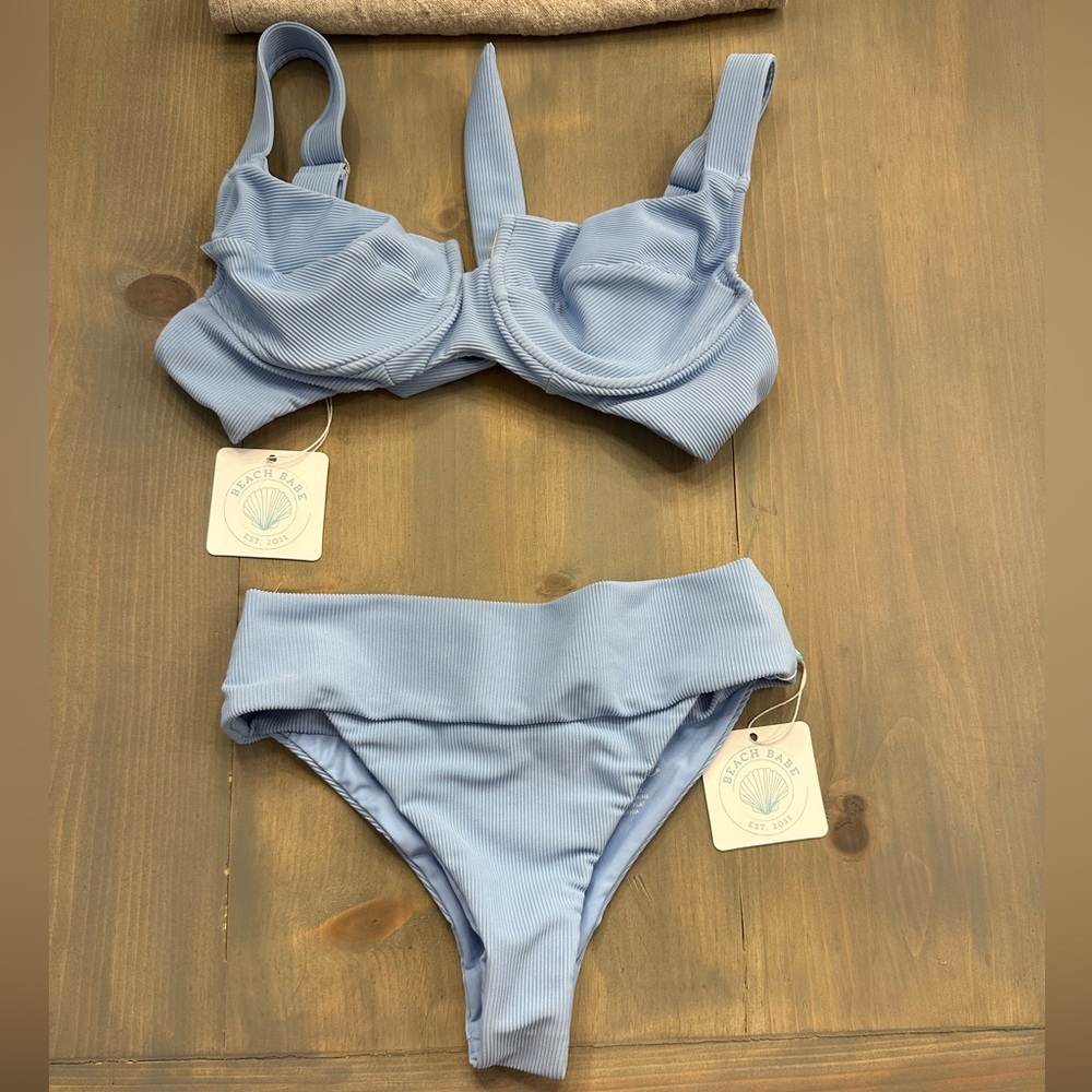 Beach Babe - Blue Bikini